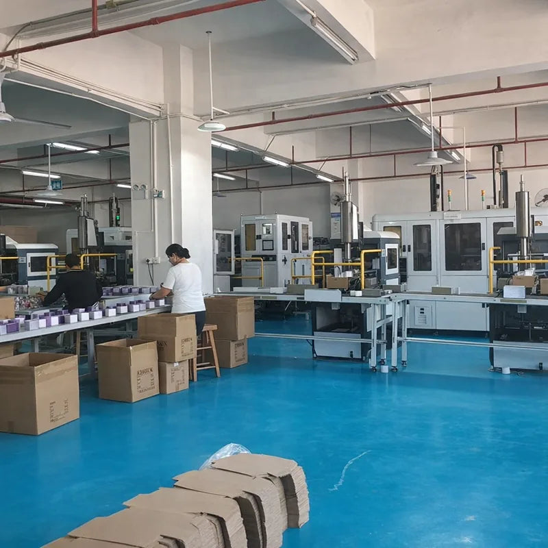 Packaging production equipment and prepared box components